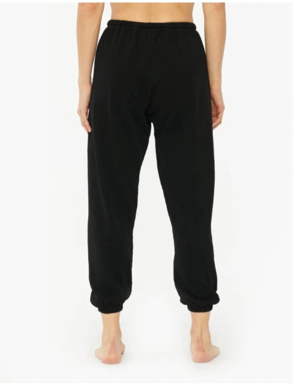 NWT FREE CITY Black Jogger Sweatpants Size S - Picture 3 of 5